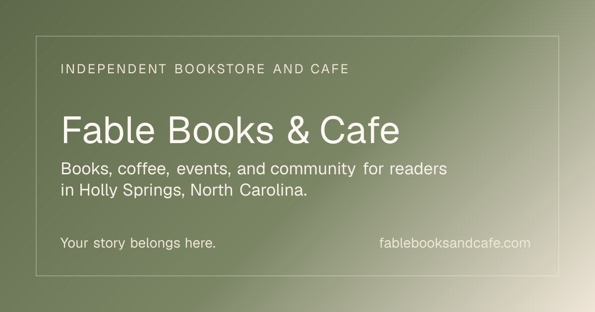 Fable Books & Café cover